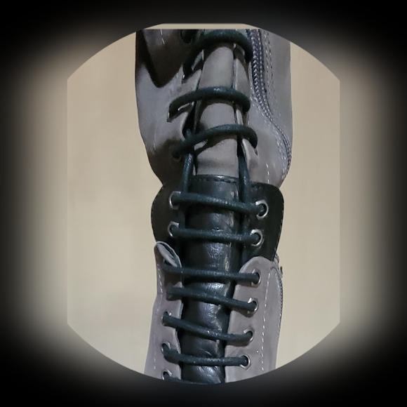 Nine West NWMYBOO DARK GREY/BLACK size 10M - Picture 9 of 10